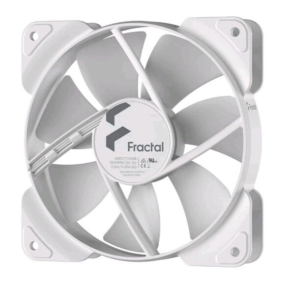Fractal Design Aspect 12 RGB Computer case Fan 12 cm White 1 pc(s) - Picture 1 of 5